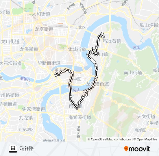 公交338路的线路图