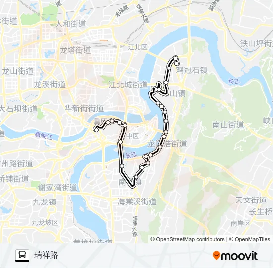 338路 Bus Line Map