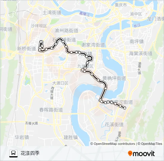 341路 Bus Line Map