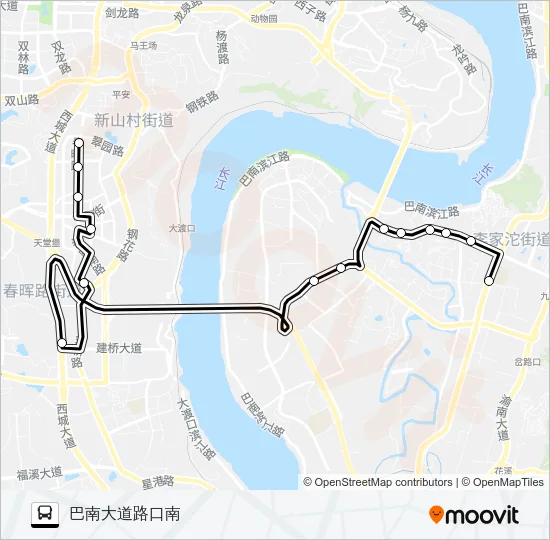 342路 Bus Line Map