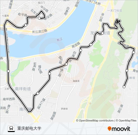 公交346路的线路图