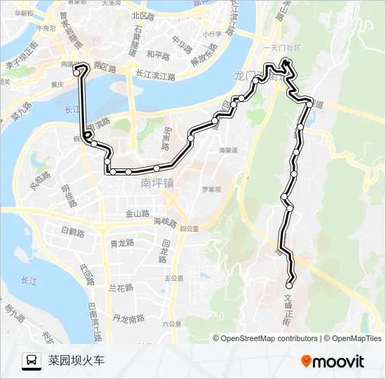 347路 Bus Line Map