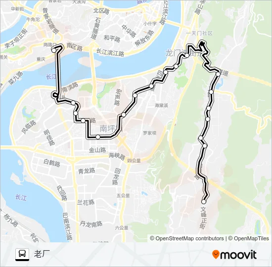 347路 Bus Line Map