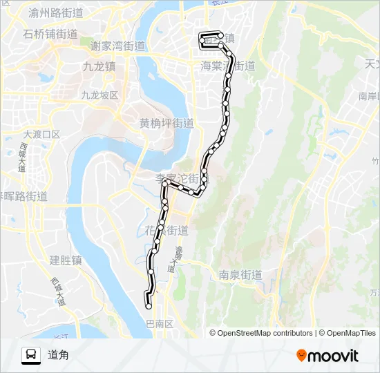 348路 Bus Line Map