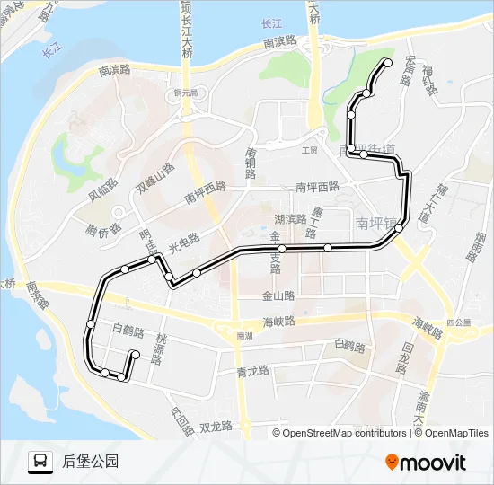 350路 Bus Line Map