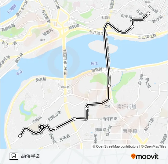 351路 Bus Line Map