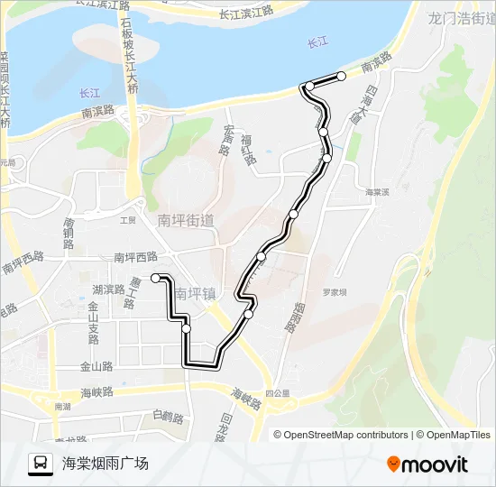 353路 Bus Line Map