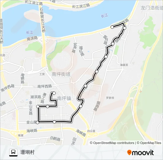 353路 Bus Line Map