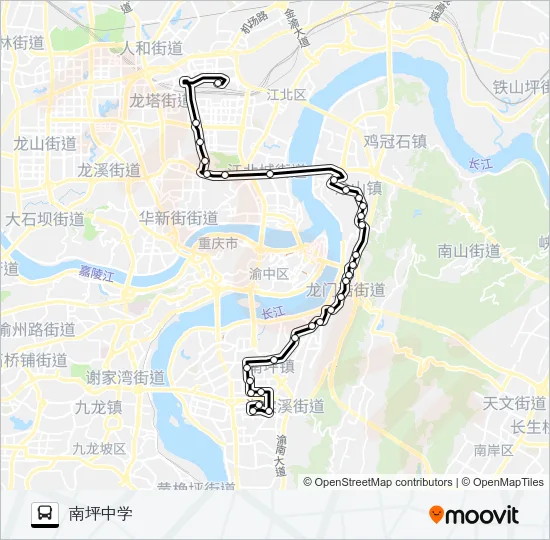 354路 Bus Line Map