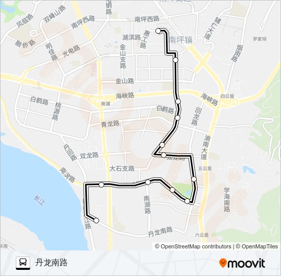 公交357路的线路图