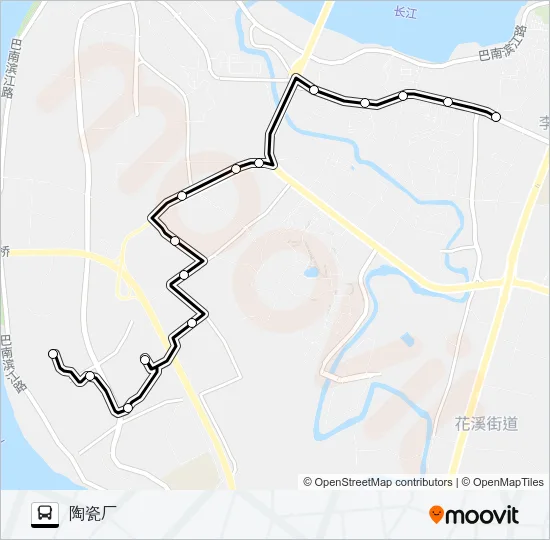 360路 Bus Line Map