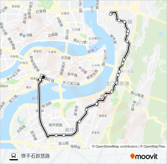 363路 Bus Line Map