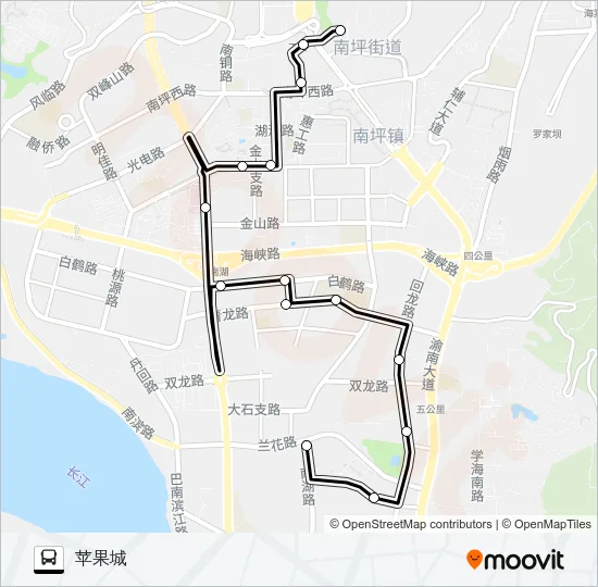365路 Bus Line Map