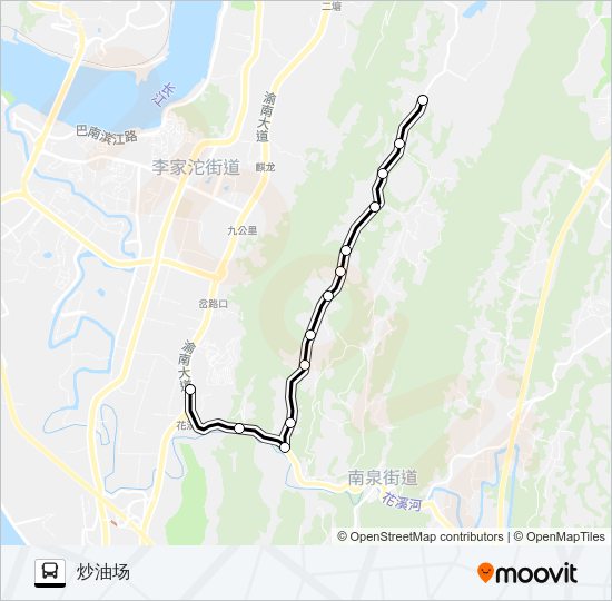 公交367路的线路图
