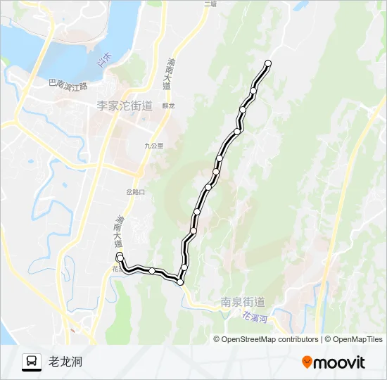 公交367路的线路图