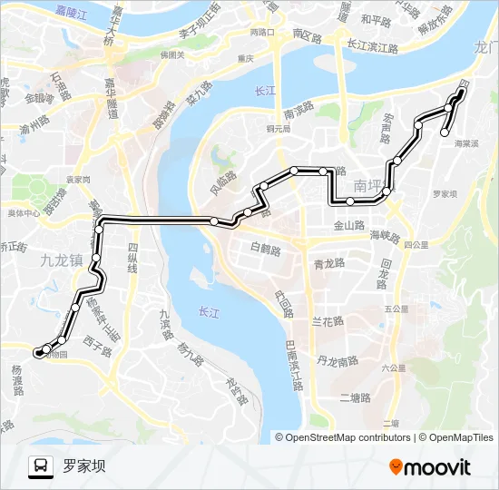 368路 Bus Line Map