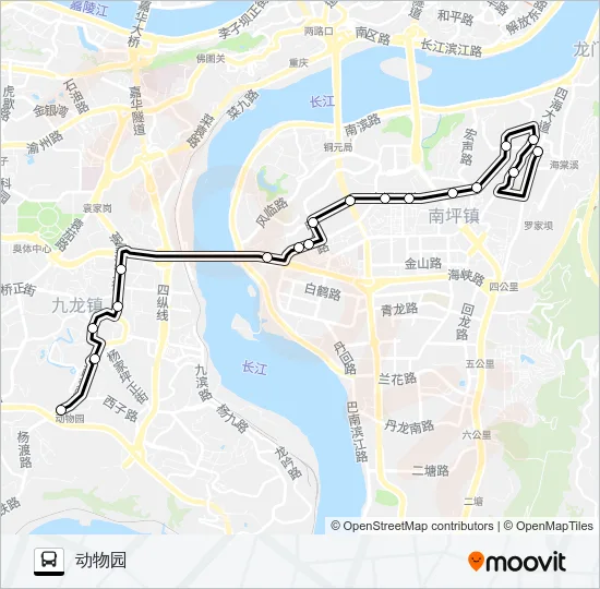 368路 Bus Line Map