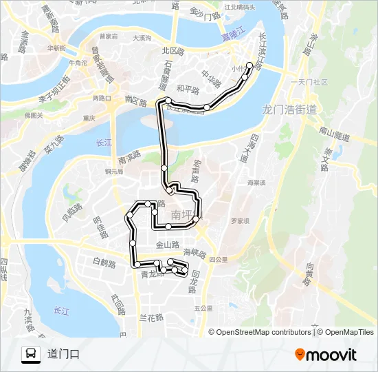 372路 Bus Line Map