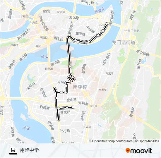 372路 Bus Line Map