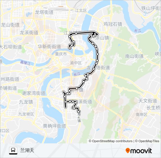 公交373路的线路图