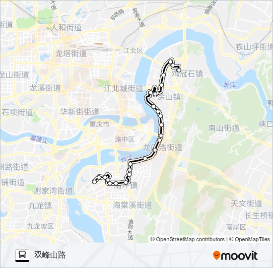 公交375路的线路图