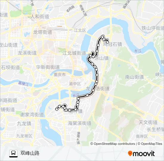 375路 Bus Line Map