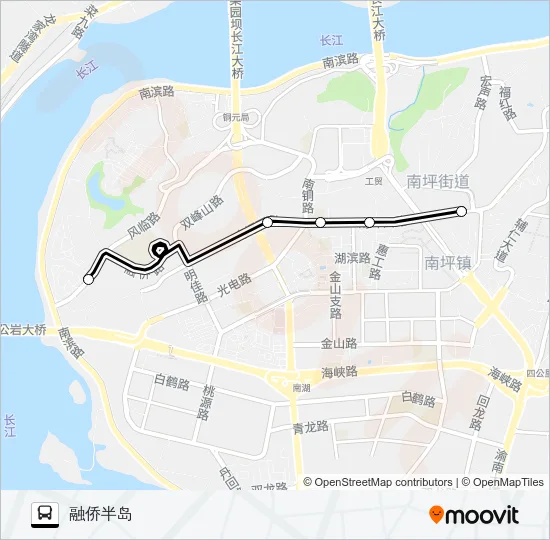 376路 Bus Line Map