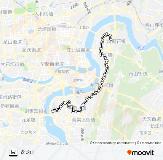 376路 Bus Line Map
