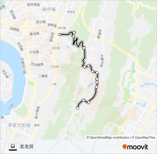 公交车383路线路图图片