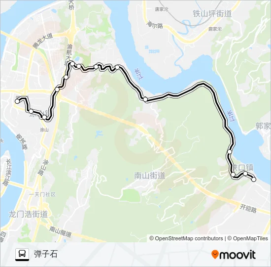 385路 Bus Line Map