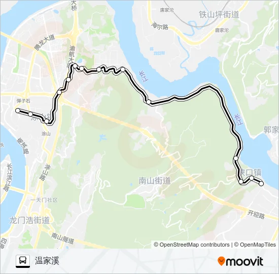 385路 Bus Line Map