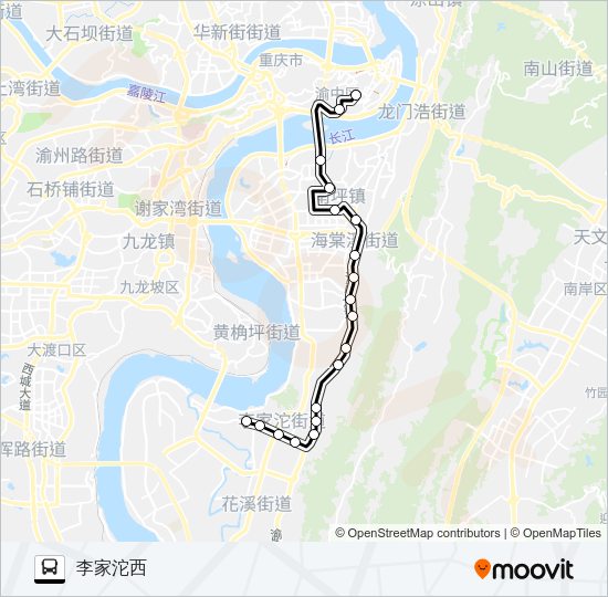 0301路夜班 Bus Line Map