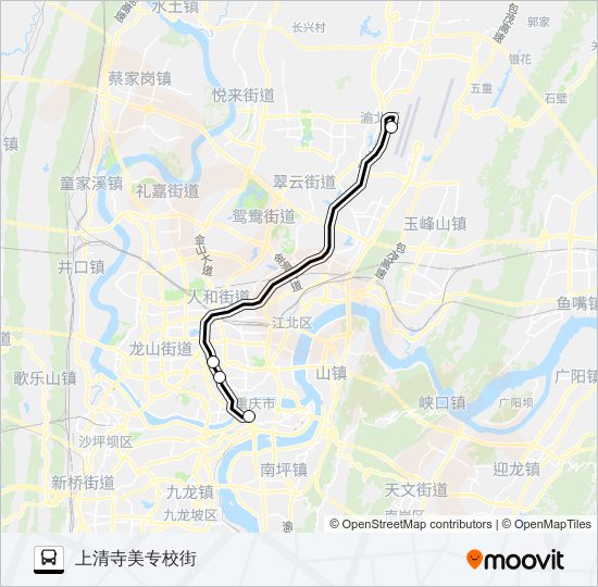 机场巴士01线 bus Line Map