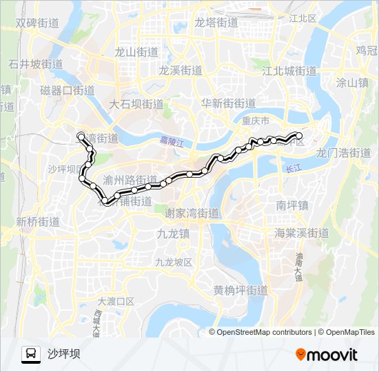 402路 bus Line Map