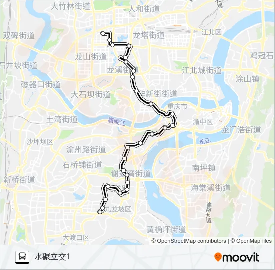 411路 Bus Line Map