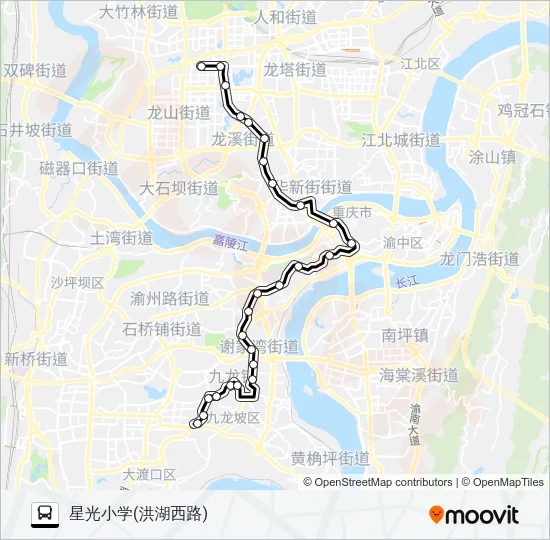 411路 Bus Line Map