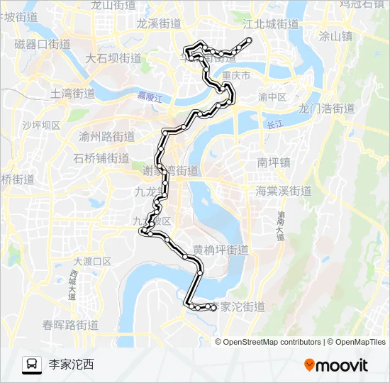 416路 Bus Line Map