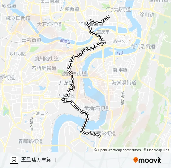 416路 Bus Line Map