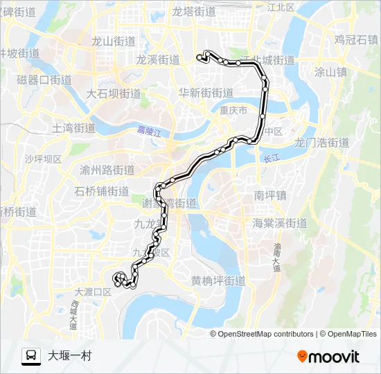 419路 Bus Line Map