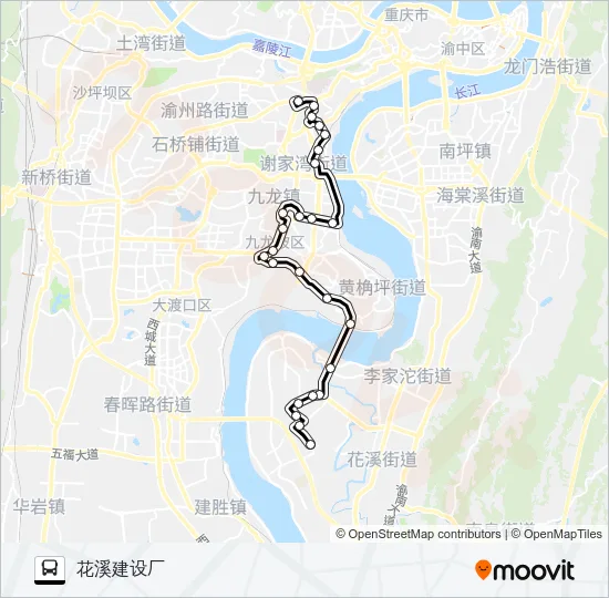 420路 Bus Line Map