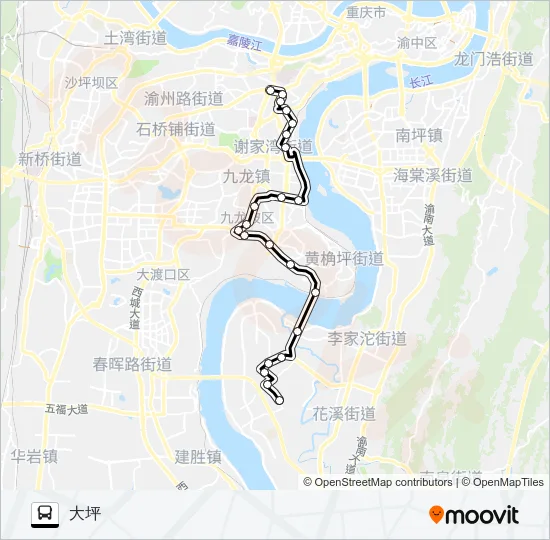 420路 Bus Line Map