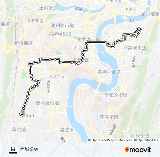 公交426路的线路图