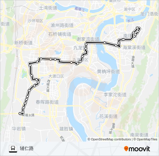 公交426路的线路图