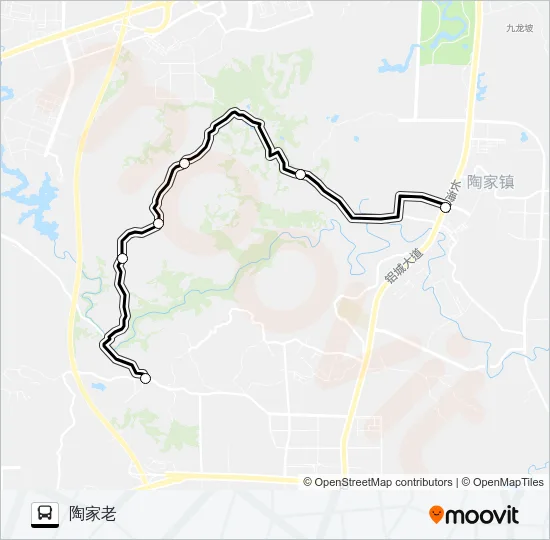 430路 Bus Line Map