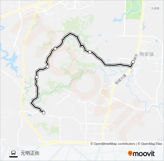 430路 Bus Line Map
