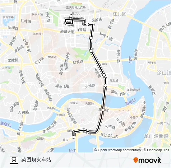 439路 Bus Line Map