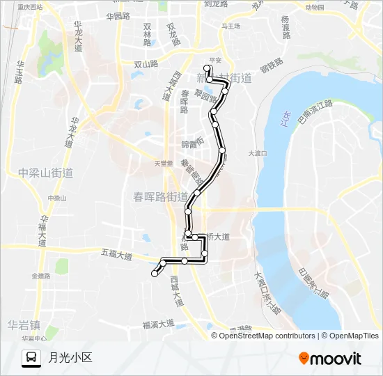 450路 Bus Line Map