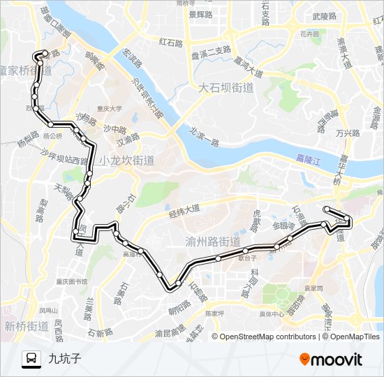 467路 bus Line Map