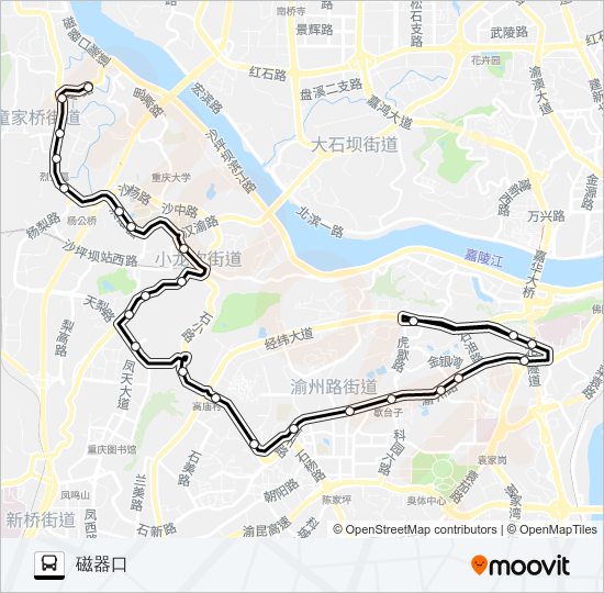 467路 bus Line Map