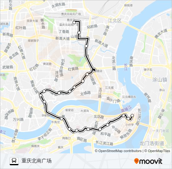 0491路夜班 Bus Line Map